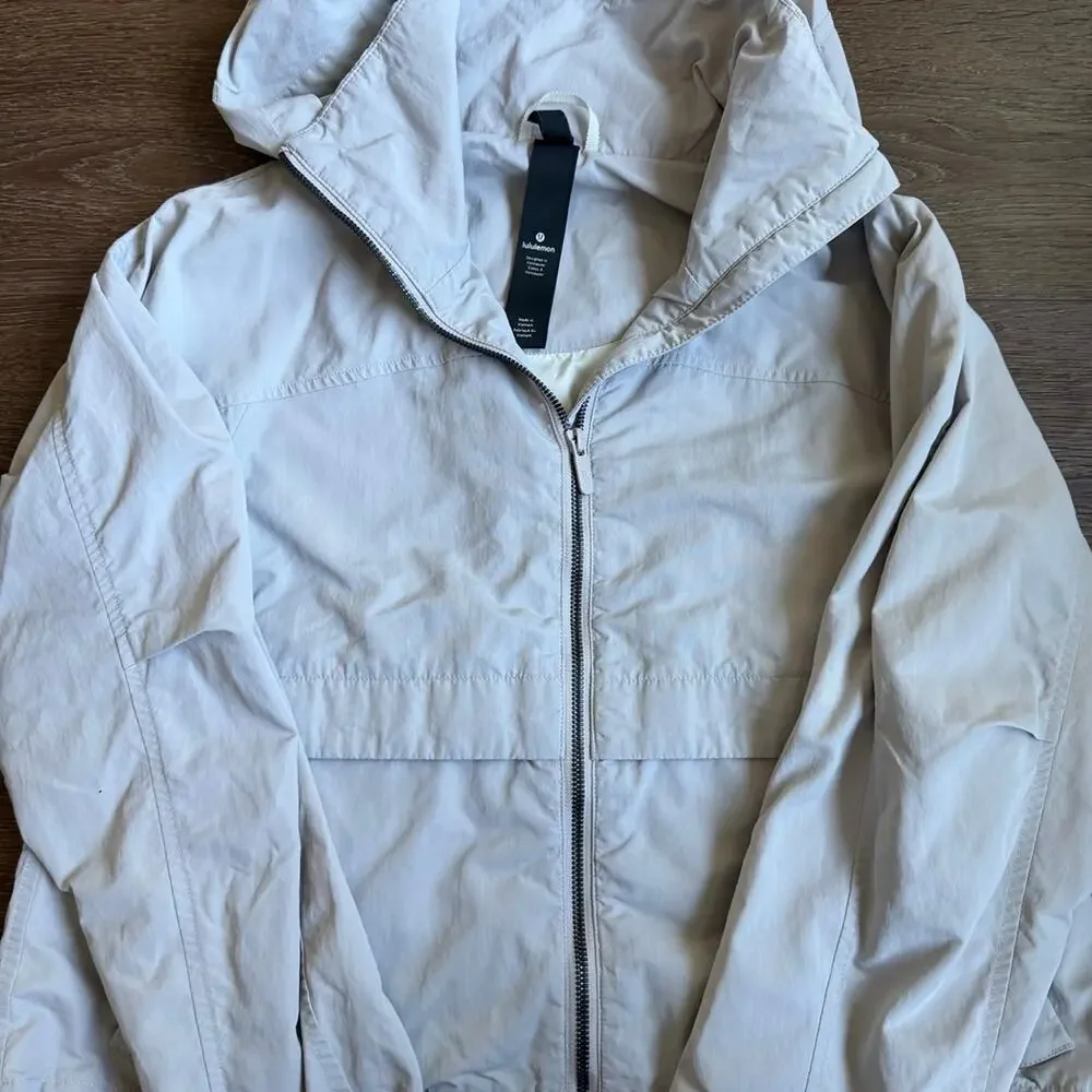 Lululemon Always Effortless Jacket Gray Sz 6